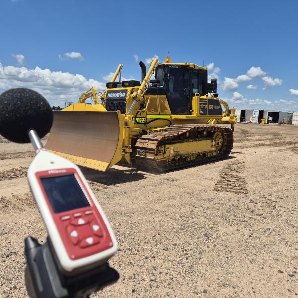 Construction Equipment Noise Measurements